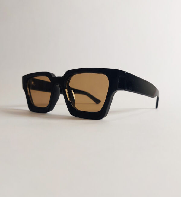 gafas faux marrón gafas faux marrón