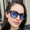 gafas de sol faux azul